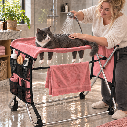 PawPerch™ Bath & Grooming Stand for Dogs & Cats